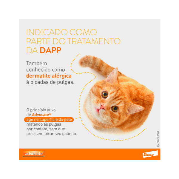Antipulgas Advocate para Gatos 3 pipetas - Imagem 5
