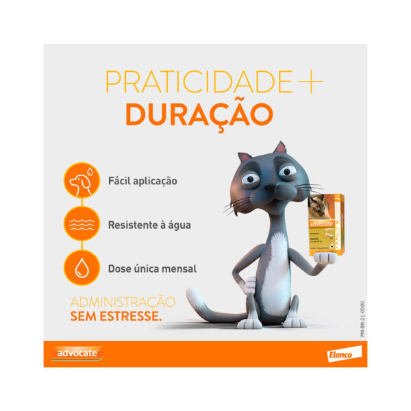 Antipulgas Advocate para Gatos 3 pipetas - Imagem 6