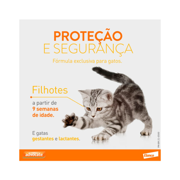 Antipulgas Advocate para Gatos 3 pipetas - Imagem 7