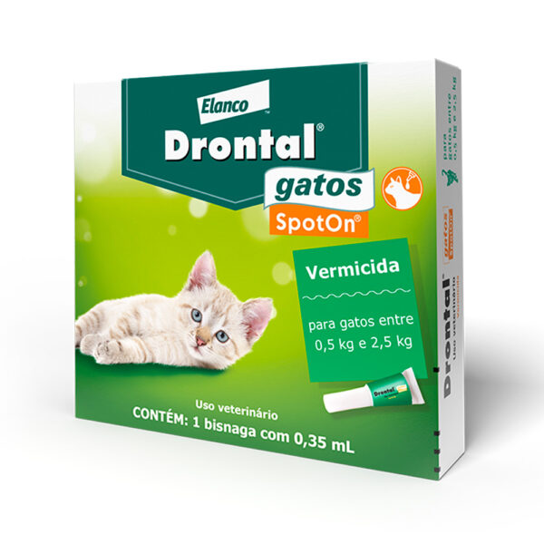 Vermífugo Drontal SpotOn para Gatos - Imagem 2