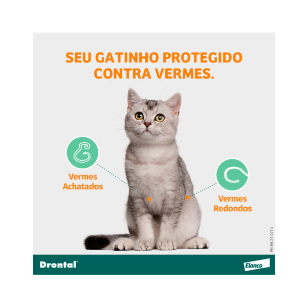 Vermífugo Drontal SpotOn para Gatos - Imagem 3