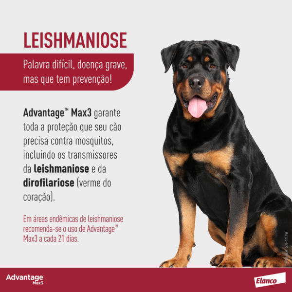 Advantage™ Max3 anti-carrapatos e pulgas para cães da Elanco - Imagem 9