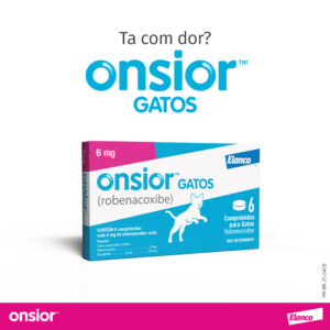 Anti-inflamatório Onsior™ Gatos