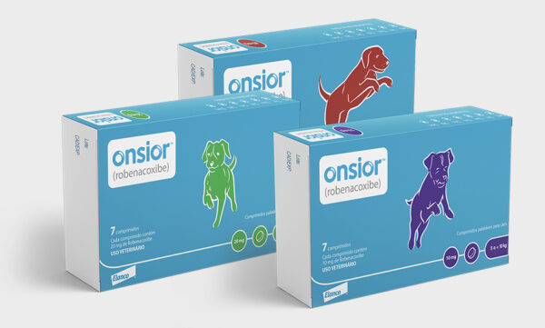 Anti-inflamatório Onsior™ para cães