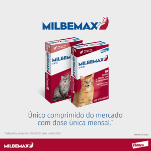 Vermífugo Milbemax™ Gatos