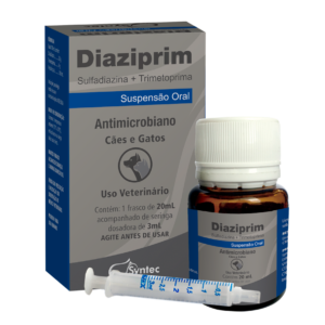 Diaziprim Oral para Cães e Gatos - 20 ml
