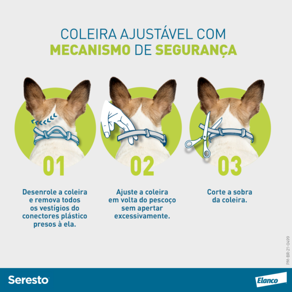 Coleira Seresto™ anti-carrapatos e pulgas com proteção por até 8 meses - Imagem 6