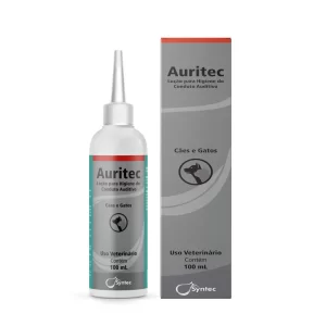 Auritec Syntec Loção para Higiene otológica de Cães e Gatos 100 ml