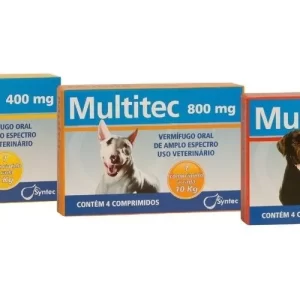 Vermífugo Multitec Para Cães