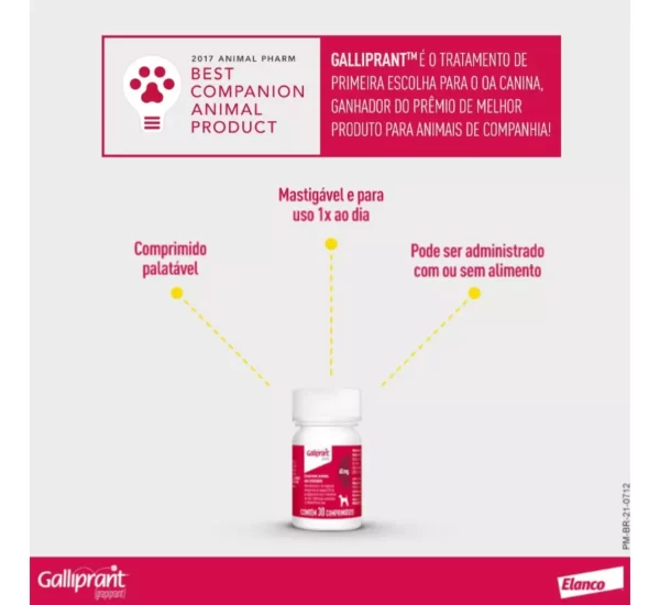 Anti-inflamatório para Cães Galliprant - Imagem 10