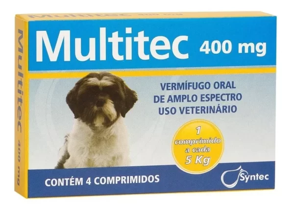 Vermífugo Multitec Para Cães - Imagem 3