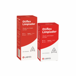 Solução Para Limpeza de Ouvidos Labyes Otiflex Para Cães e Gatos