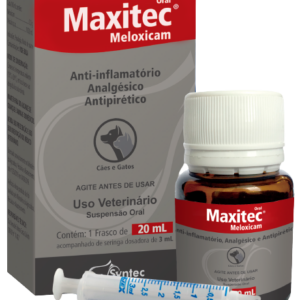 Anti-Inflamatório Syntec Maxitec Oral Meloxicam para Cães e Gatos