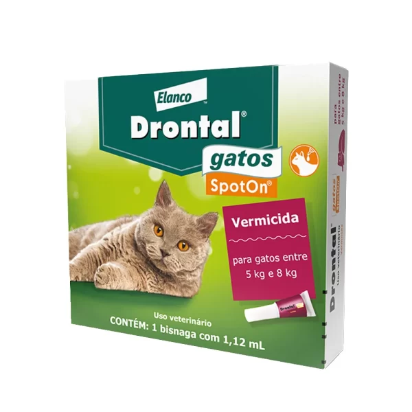 Vermífugo Drontal SpotOn para Gatos - Imagem 8