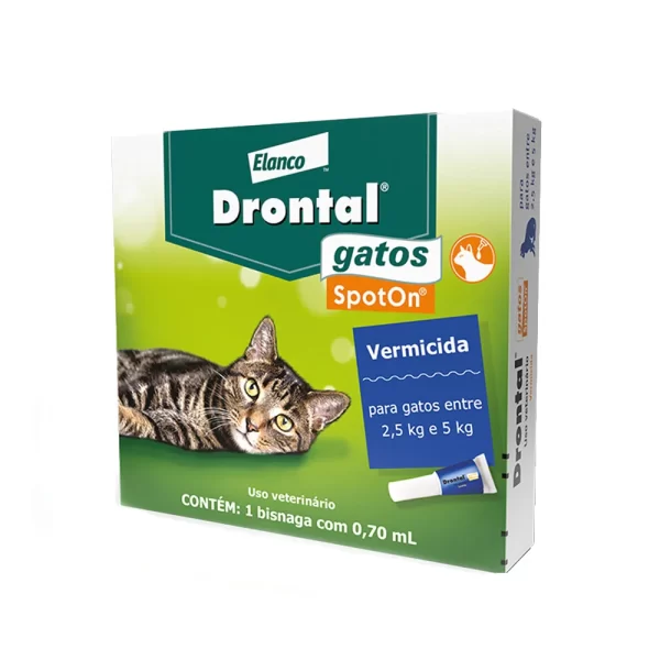Vermífugo Drontal SpotOn para Gatos - Imagem 9
