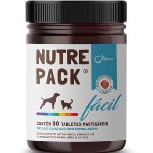 Suplemento Alimentar Syntec Nutrepack Fácil para Cães e Gatos