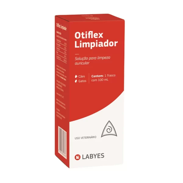 Solução Para Limpeza de Ouvidos Labyes Otiflex Para Cães e Gatos - Imagem 3