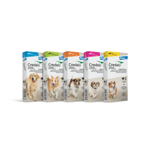Credeli™ 3 comprimidos antipulgas e carrapatos