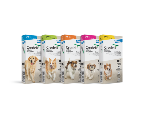 Credeli™ 3 comprimidos antipulgas e carrapatos