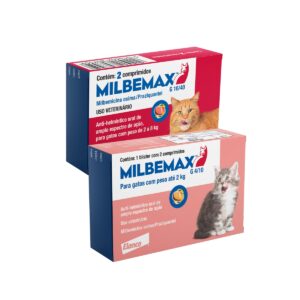 Vermífugo Milbemax™ Gatos