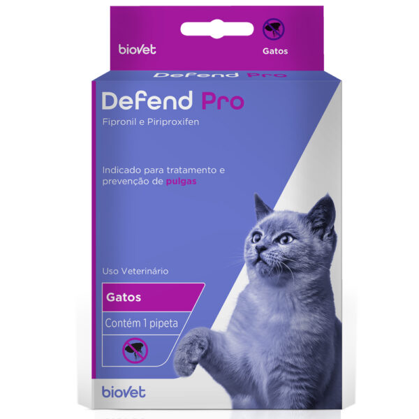 Antipulgas Biovet Defend Pro para Gatos
