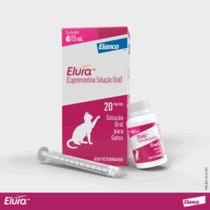 Elura Tratamento Doença Renal Crônica em Gatos Elanco - 15ml