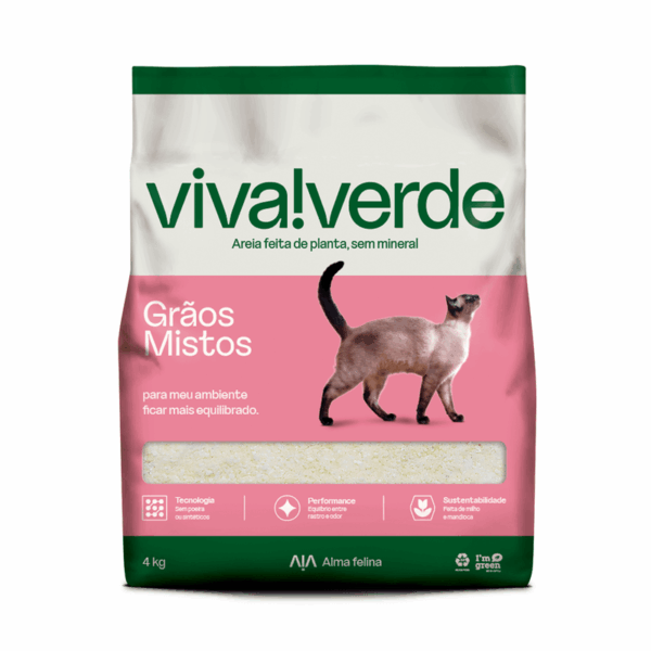 Areia Higiênica Biodegradável Viva Verde - Imagem 3