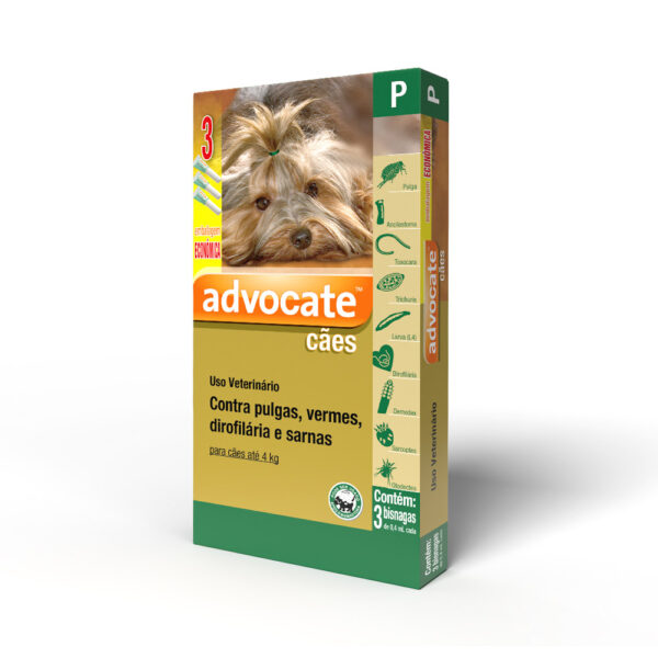 Antipulgas Advocate para Cães 3 pipetas - Imagem 7