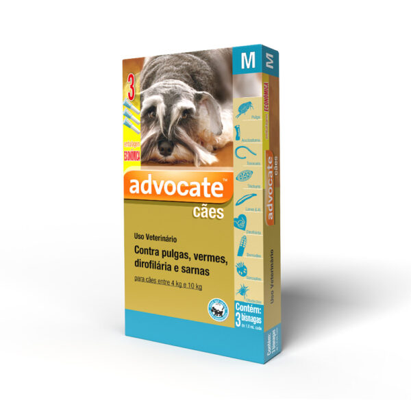 Antipulgas Advocate para Cães 3 pipetas - Imagem 8