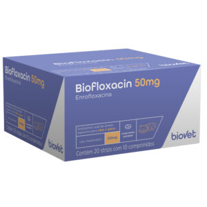 Biofloxacin 50mg Biovet Display 20Cart 10Comp.