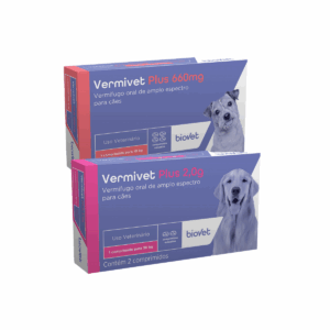 Vermífugo Biovet Vermivet Plus Cães