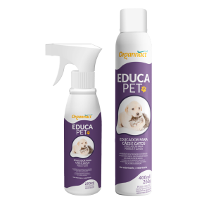 Educador Organnact Educa Pet Spray para Cães e Gatos