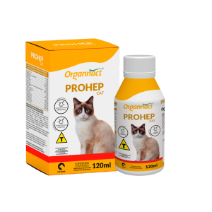 Suplemento Organnact Prohep Cat para Gatos Adultos 120ml