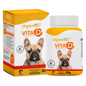 Suplemento Organnact Vita D para Cães 30g