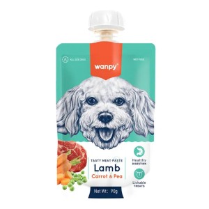 Petisco Para Cachorro Wanpy Creamy Sachê 90g