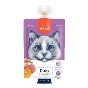 Petisco Para Gato Wanpy Creamy Sachê 90g
