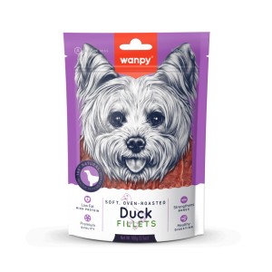 Petisco Para Cachorro Wanpy Fatias De Pato 100g