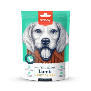 Petisco Para Cachorro Wanpy Tiras De Cordeiro 100g