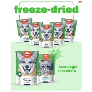Petisco Para Cachorro Wanpy Freeze Dried 40g