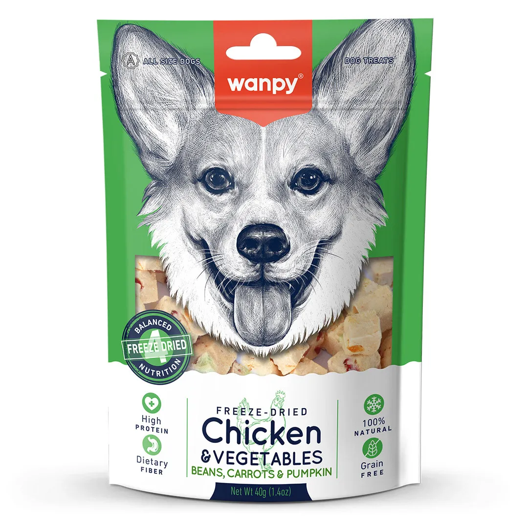 Petisco Para Cachorro Wanpy Freeze Dried 40g - Imagem 4
