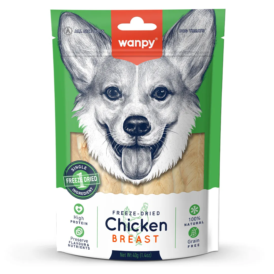 Petisco Para Cachorro Wanpy Freeze Dried 40g - Imagem 3